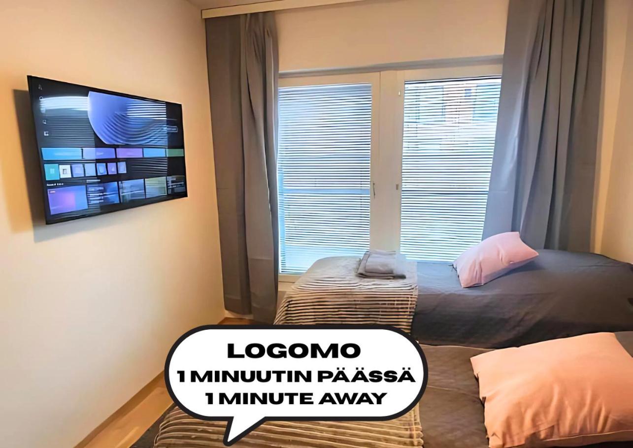 투르쿠 Laadukas Kalustettu Yksioe Logomolla 1-2Hloe 아파트 외부 사진